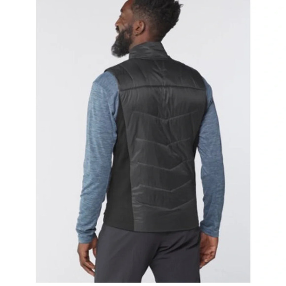 Smartwool Men’s Size S Small Smartloft Vest Black Merino Wool Running NWT - Picture 10 of 15